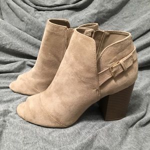 APT. 9 Peep Toe Booties
